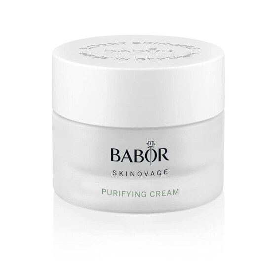BABOR Skinovage Purifying Cream, Face Cream for Blemished Skin, Clarifying and Pore Refining Face Care, Vegan Formula, 50 ml