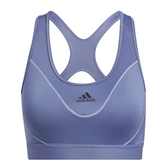 Топ спортивный Adidas Reflective Bra Believe This Medium-Support Reflective Bra