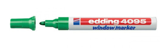Ручка шариковая EDDING 4095 - Зеленая - 10 шт