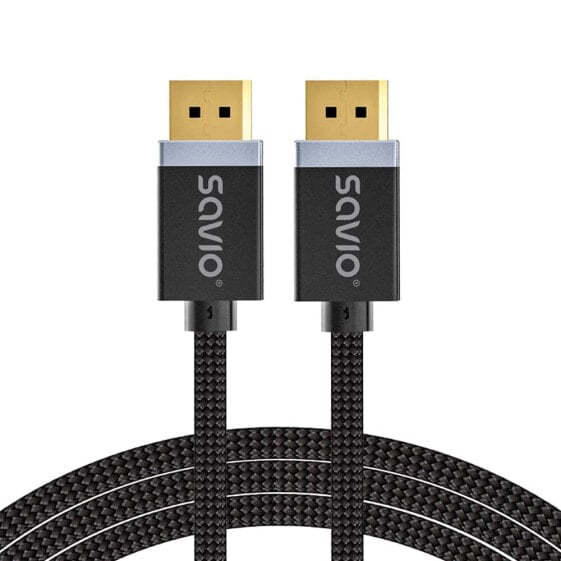 Кабель DisplayPort (M) - DisplayPort (M), V1.4, 3 м, CL-176 - цифровой/дисплейный/видео Safio (Elmak)