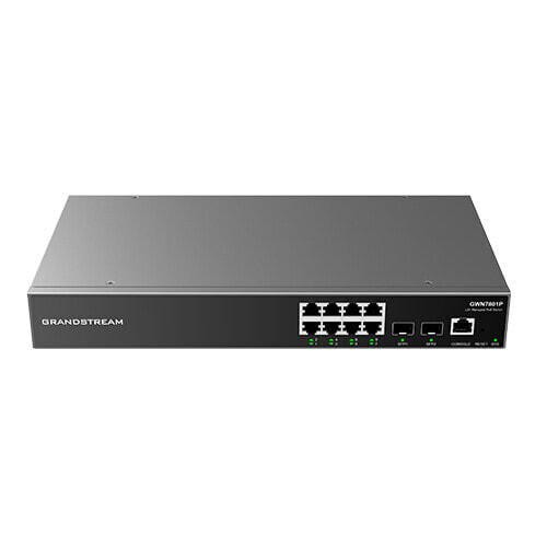 Grandstream GWN7801P - Managed - L2+ - Gigabit Ethernet (10/100/1000) - Rack mounting