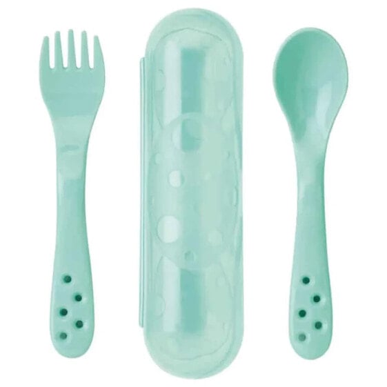 Столовые приборы для кормления Saro набор Cutlery Set With Case