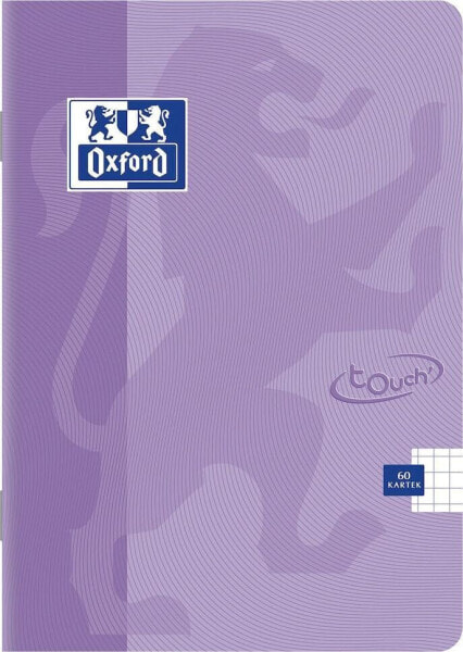 Oxford Brulion A5 96 kartek, TOUCH PASTEL kratka z marginesem OXFORD 400123215