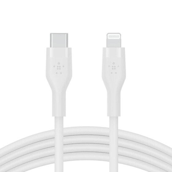 Belkin Flex USB-C auf Lightning Kabel"Weiß USB-C auf Lightning 3m