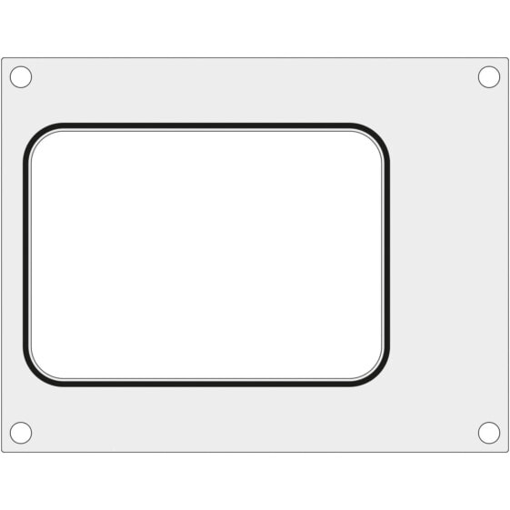 Matryca forma do zgrzewarki MANUPACK 190 na tackę bez podziału 187x137 mm - Hendi 805770