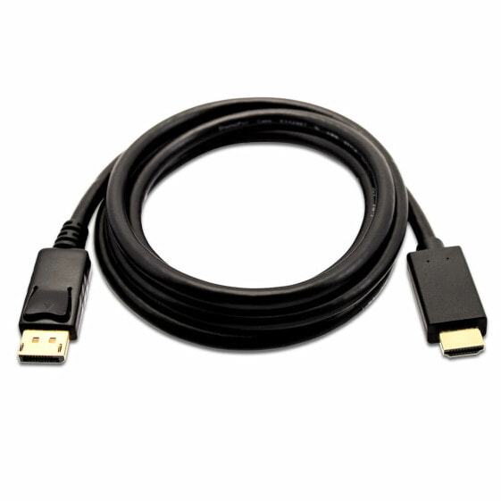Кабель DisplayPort Mini на HDMI V7 V7MDP2HD-02M-BLK-1E Чёрный