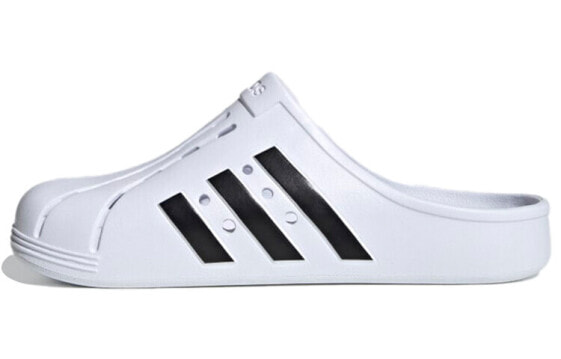 Шлепанцы Adidas Originals Adilette Clogs (Белые)
