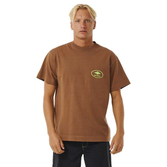 RIP CURL Quality Surf Products Oval short sleeve T-shirt