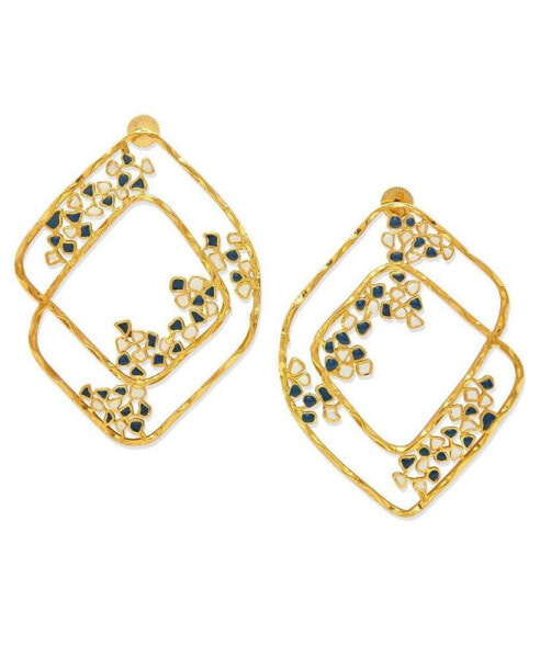 LAZA HOOP EARRINGS