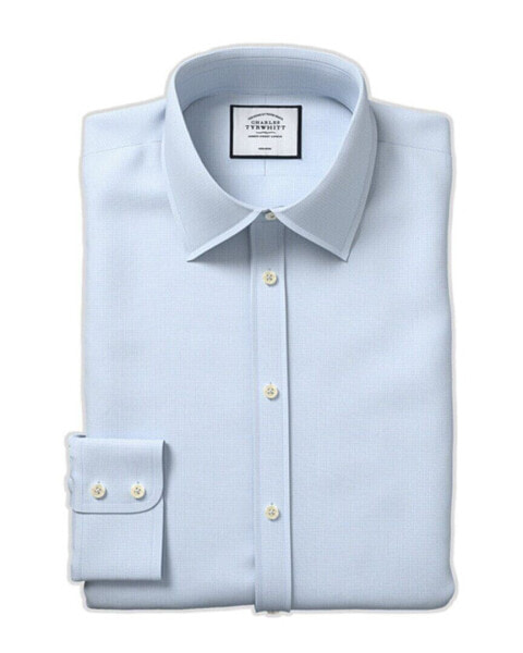 Charles Tyrwhitt Non-Iron Mini Herringbone Shirt Men's