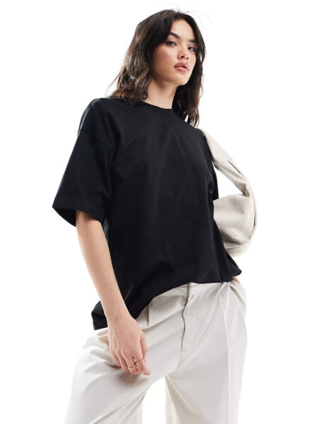 JJXX oversized t-shirt in black