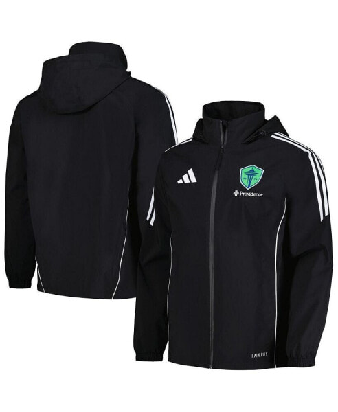 Куртка-дождевик мужская Adidas Seattle Sounders FC Tiro 24 черная