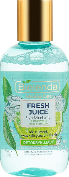 Bielenda Fresh Juice Detoxifying Face Micellar Water Lime