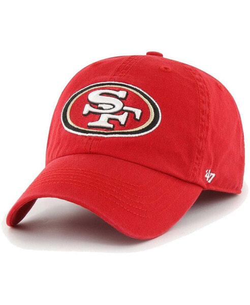 Men's Scarlet San Francisco 49ers Franchise Logo Fitted Hat