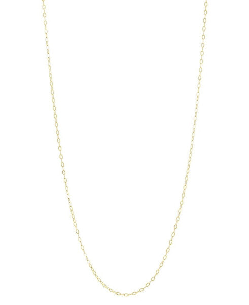 Hammered Cable Link 14" Chain Necklace in 10k Gold, Created for Macy's