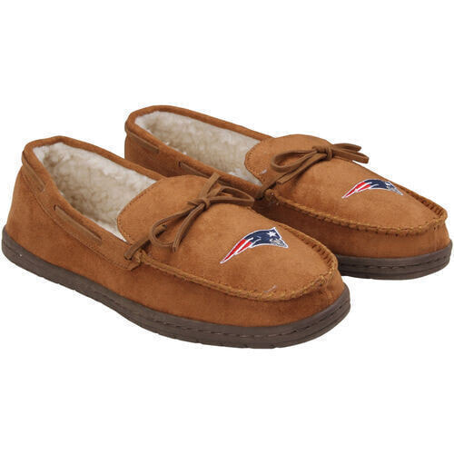 Forever Collectibles NFL NEW New England Patriots Moccasins Slippers