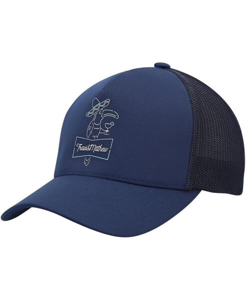 Men's Navy Morelia Trucker Adjustable Hat