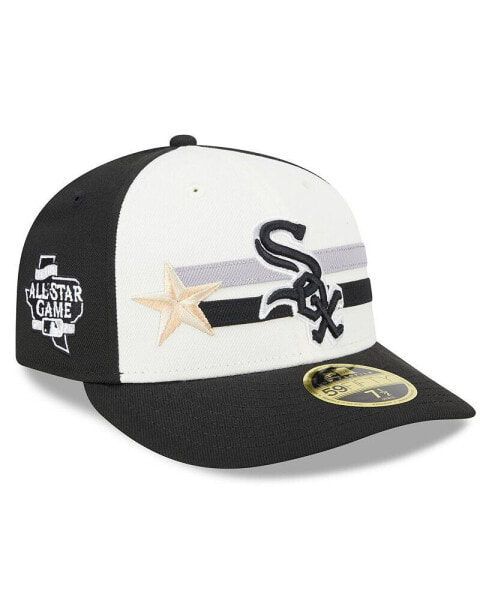 Men's Cream/Black Chicago White Sox 2024 MLB All-Star Game Workout Low Profile 59FIFTY Hat