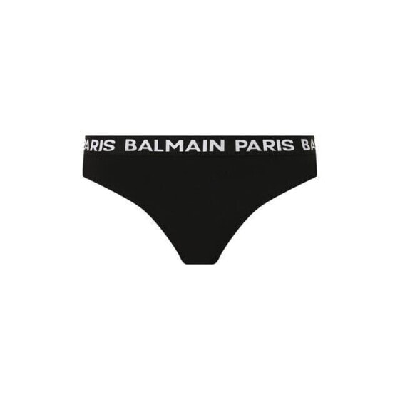 Balmain 271523 Woman Black Briefs Underwear Size 36