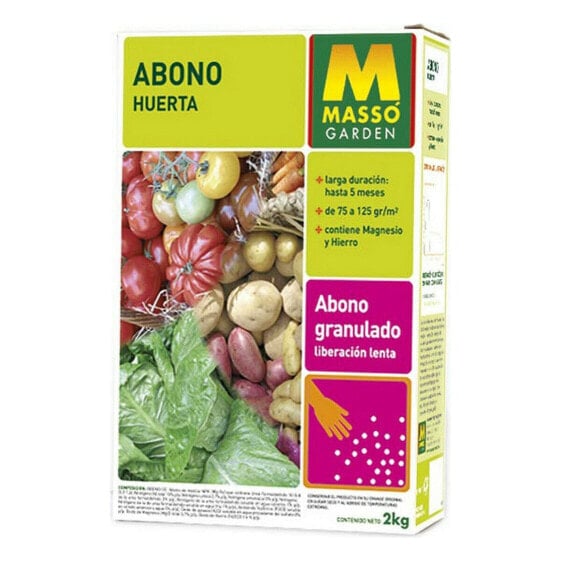 Удобрение органическое Massó Овощи 2 кг 2 л