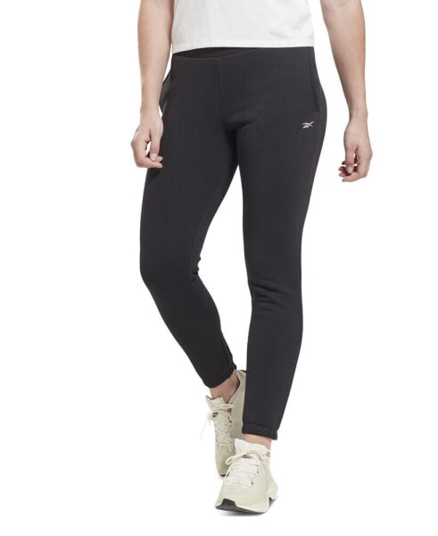 Брюки спортивные Reebok женские Lux Fleece Pull-On Sweatpants, Macy's Exclusive