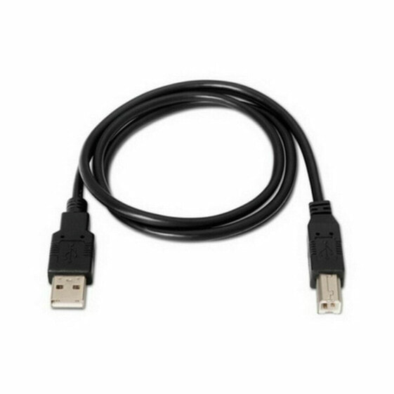Кабель USB 2.0 A — USB B NANOCABLE 10.01.0105-BK Чёрный 4,5 m