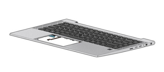 HP M44366-B31 - Keyboard - Dutch - Keyboard backlit - HP