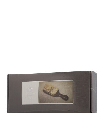 Acca Kappa Men's Grooming Club Style Hair Brush with White Bristles