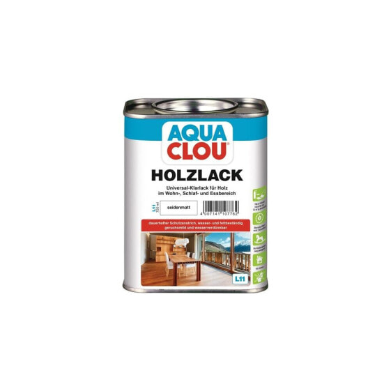 Clou Holzlack L11 farblos seidenmatt 750 ml , VE: 3