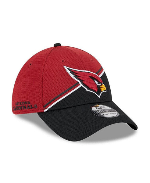 Men's Cardinal, Black Arizona Cardinals 2023 Sideline 39THIRTY Flex Hat