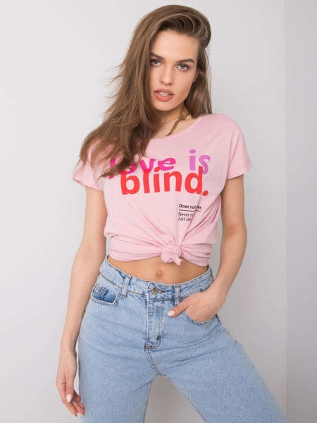 T-shirt-D1552Z02042A-różowy