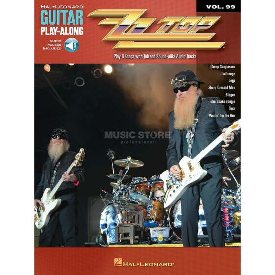 Hal Leonard Guitar Play-Along Volume 99: ZZ Top