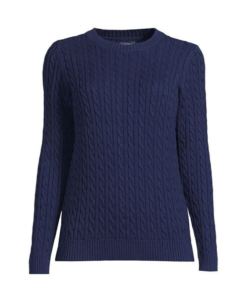 Women's Drifter Cable Crew Neck Sweater