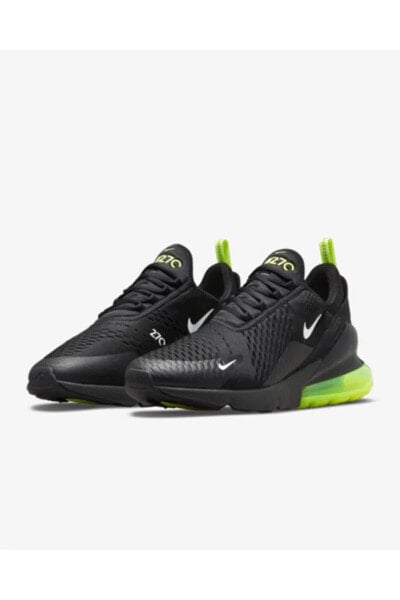 Air Max 270 Essential Siyah/yeşil Renk Erkek Sneaker Ayakkabısı
