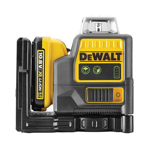 Лазерный уровень DeWalt DCE0811D1G-QW - 30 м - 10 мм/м - Черный, Желтый - Аккумулятор - Литий-ионный (Li-Ion)