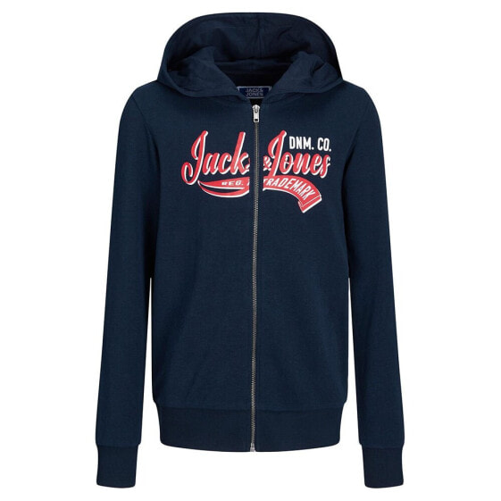 JACK & JONES Logo 2Col full zip sweatshirt