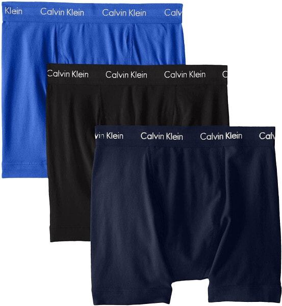 Calvin Klein Men's 245436 Cotton Stretch Multipack Boxer Briefs Underwear Size S