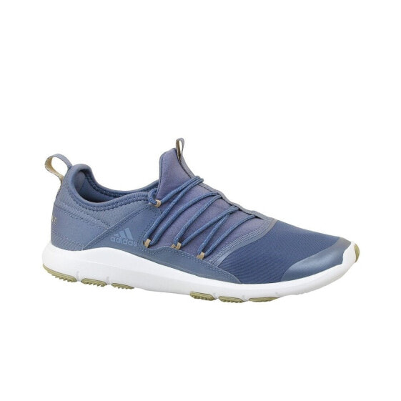 Мужские кроссовки спортивные для бега синие текстильные низкие  Adidas Crazymove TR M