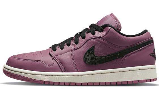 Кроссовки женские Jordan Air Jordan 1 Low "Magenta" 低балловый модель DC7268-500