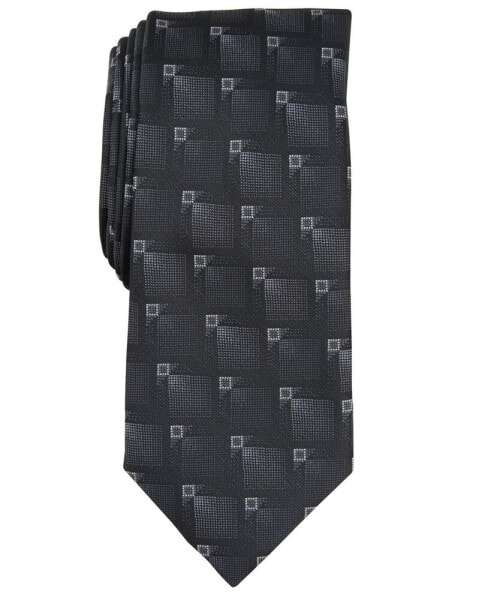 Men's Aster Geo-Pattern Tie, Created for Macy's