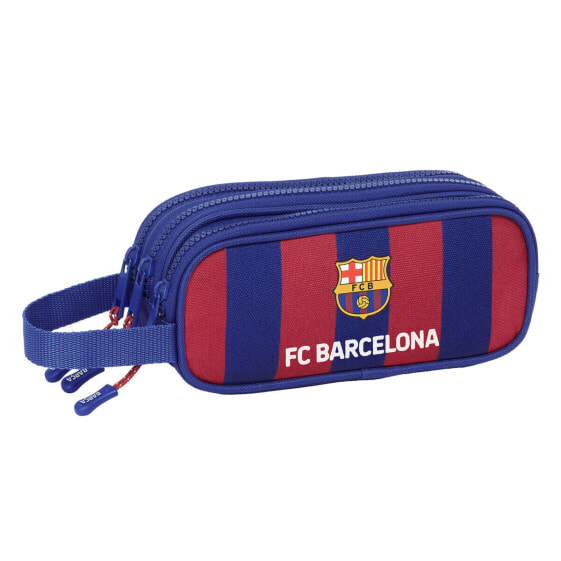 Triple Carry-all F.C. Barcelona 24/25 Maroon Navy Blue 21 x 8.5 x 7 cm