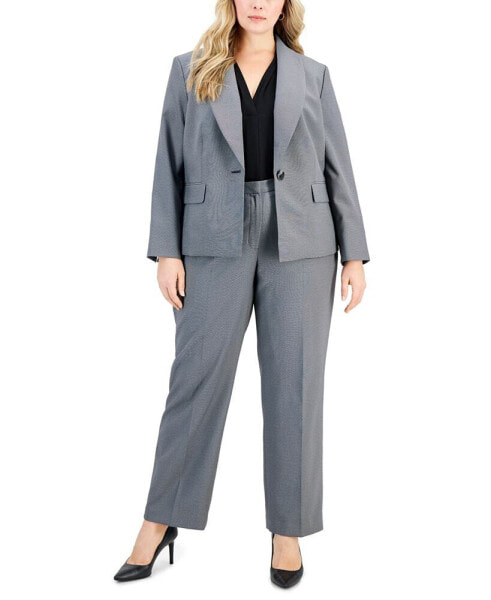 Классический костюм Le Suit с пиджаком на одну пуговицу и прямыми брюками