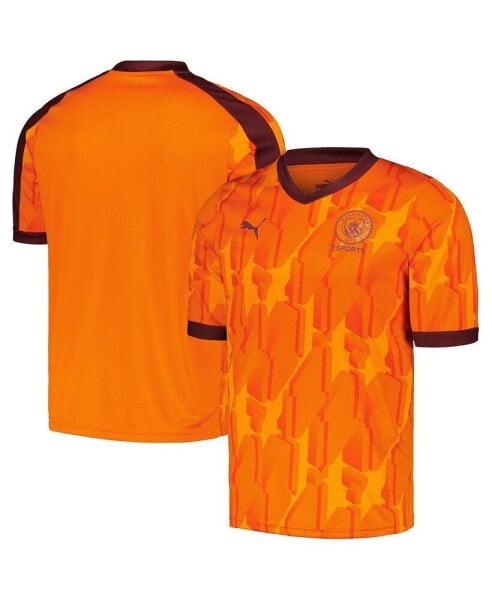 Men's Orange Manchester City 2023/24 Esports Jersey
