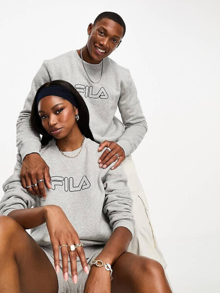 Fila Unisex heritage sweatshirt in grey