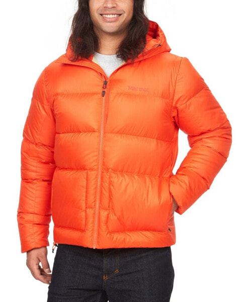 Men's Guides Quilted Full-Zip Hooded Down Jacket