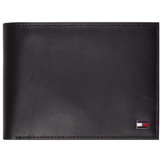 TOMMY HILFIGER Eton Flap And Coin Pocket Leather Wallet