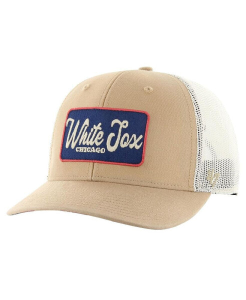 Men's Khaki Chicago White Sox Glory Daze Trucker Adjustable Hat