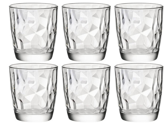 Wasserglas Diamond 6er Set