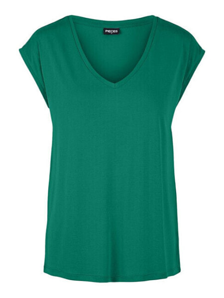 Футболка pieces Comfort Fit 17095260 Pepper Green