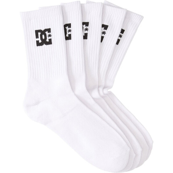 DC SHOES ADYAA03190 crew socks 5 units